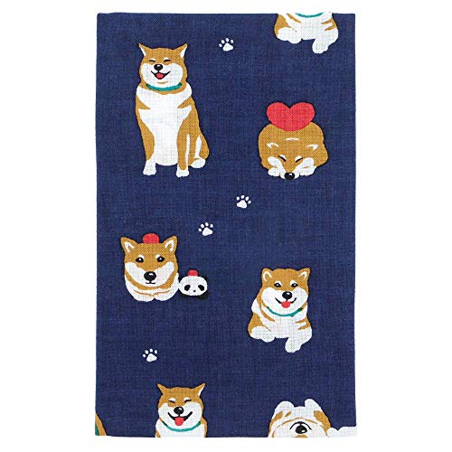 Hamamonyo Nassen Tenugui Towel Maru the Shiba Inu Dog