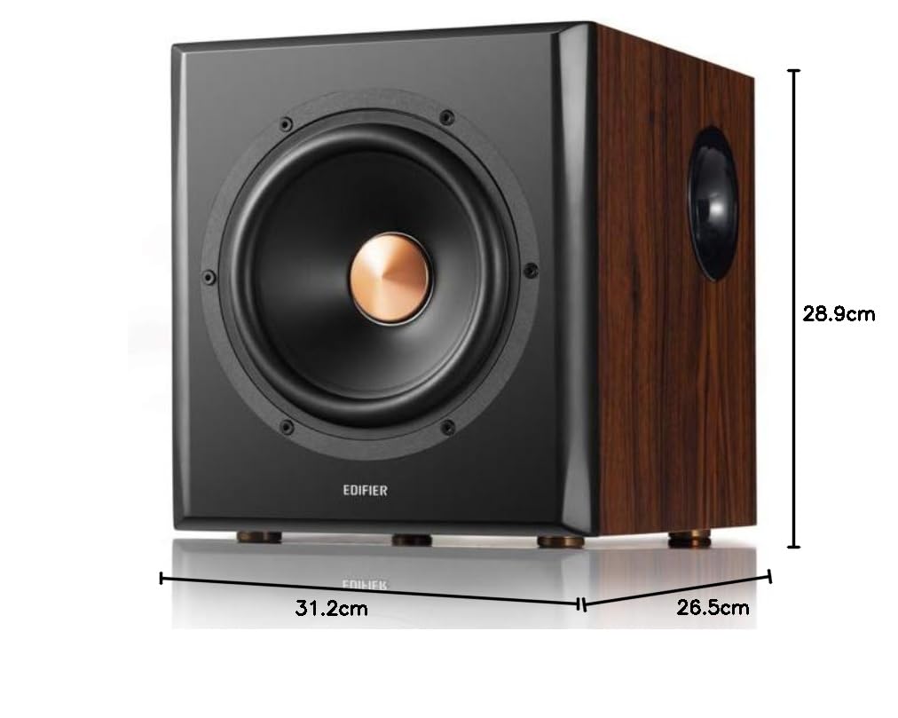 Edifier compatible S360DB 2.1 Soundsystem - braun/schwarz