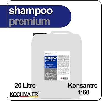shampoo premium Oto Araç Cilalı Fırçasız Şampuan Temizleyici Kopüklü Snow Foam Yıkama Konsantre 1:60 (20 Litre/Kg)