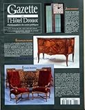  GAZETTE DE L\'HOTEL DROUOT (LA) [No 13] du 29/03/1996 - JEAN PUIFORCAT - PENDULE RECTANGULAIRE EN MARBRE GRIS - METAL NICKELE ET LAMES DE VERRE - ESTAMPILLE CRIAERD - COMMODE GOLBEE ESTAMPILLEE - EPOQUE REGENCE - MOBILIER DE SALON D\'EPOQUE REGENCE
