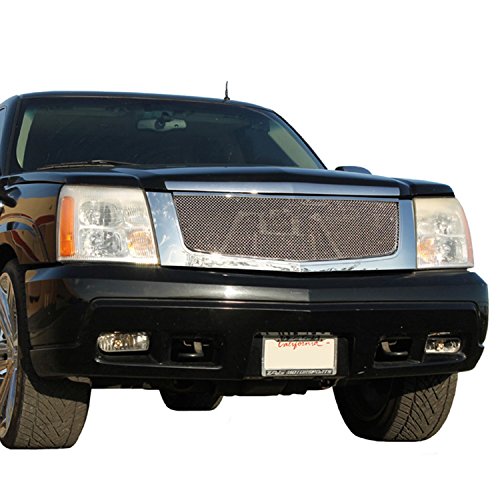 Paramount Restyling 42-0510 Full Replacement Packaged Grille With Chrome Stainless Steel 2.0 Mm Wire Mesh #TOP4