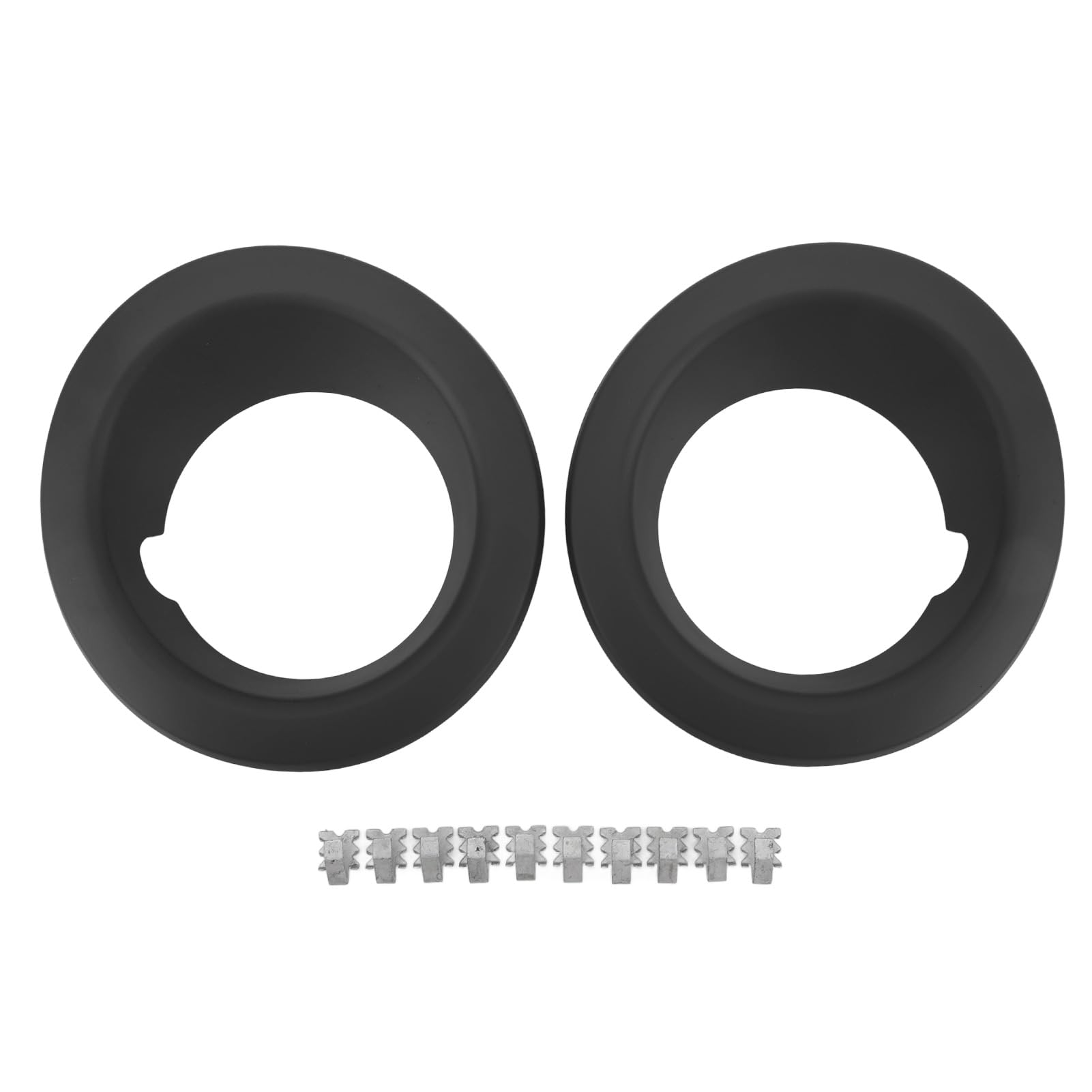 DXB000231LML Bisel de Luz Antiniebla 1 par de Rejillas de Cubierta de Luz Antiniebla del Parachoques Delantero para Sport L320 2006-2009