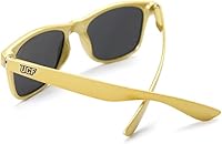 Vista 2 de Central Florida Knights - Gafas de sol, montura negra, lentes doradas