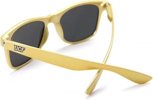 Miniatura 2 de Central Florida Knights - Gafas de sol, montura negra, lentes doradas