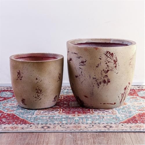 Grand pot de fleurs rétro européen de balcon en taille moyenne - 7