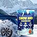 Car Ice Melter Agent - 100g Fast Removal Liquid, Winter Windshield Deicer Solution, Quick Auto Defrost | Trucks SUVs Vehicles Outdoor Camping Picnic Safe Visibility Frost Snow Removal Liquid