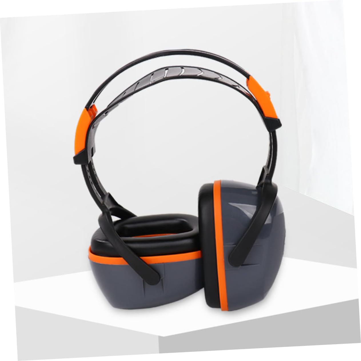 Angoily 4 Piezas Auriculares Estéreo Cancelado Auriculares Reductores De Sonido Cableado Manguito Ruido Auriculares a Prueba De Sonido Protectores Auditivos Protección Auditiva Abs