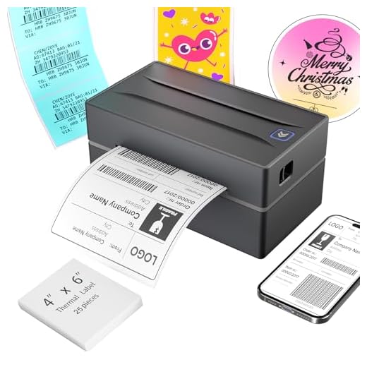 Bluetooth Thermal Shipping Label Printer