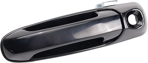 Miniatura 751 de TRQ Manija de puerta exterior texturizada LH del conductor trasero para Chevy GMC Pickup Truck SUV