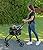 Pet Gear View 360 Pet Stroller Travel System 3-in-1 Carrier, Booster Seat and Stroller with Push Button Entry, Silver Pearl (PG8140NZSP)