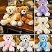 SNOWOLF Bear Plush Cute Stuffed Animal Toys Pillow Bear Doll Gift for Kids Boys Girls Birthday Christmas Valentine's Day (13.7In/35CM)