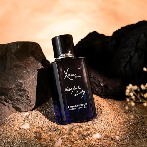 Image of Luxury Eau de Parfum for Men | Long Lasting Fresh Citrus Perfume | New York City Vibes Fragrance | Premium Woody & Musky Scent | Ideal for Daily -Wear & Special Occasions (50 ml)