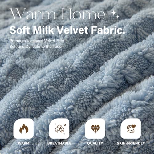 Edredón de invierno polar cálido con microfibra para dormitorio 3