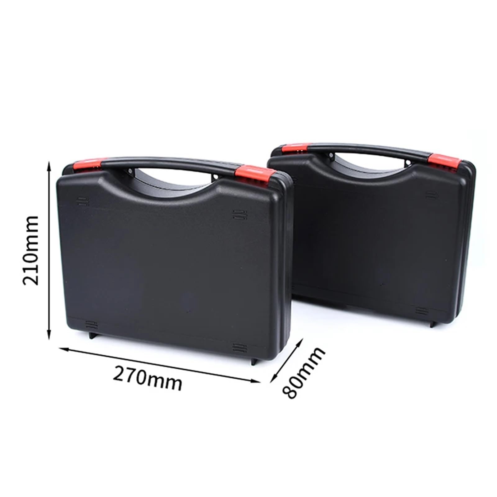 Anti-Robo Caja Caja Fuerte de Seguridad Estuche de almacenamiento para armas Kublai, caja para pistola, maletín táctico para pistola, visores para rifles, accesorios ópticos para caza(Black ABS Box)