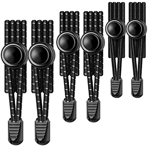 Image of UpUGo Elastic Shoe Laces, No Tie Shoe Laces Tieless for Kids, Adults, Elderly, One Size Fit All