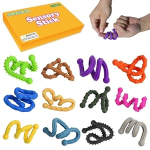 AWTUMZQ 12 Pack Sensory Stick,Fidge...