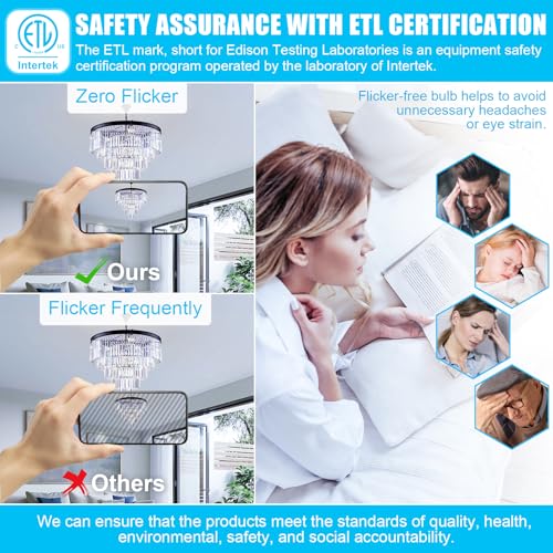 10 Pack G9 LED Bulb 6W (60W Halogen Replacement) 6000K Daylight T4 Chandelier Light Bulbs, Hansnag G9 Bi Pin Ceramic Base 600LM, AC120V 360°Beam Angle for Home Lighting, Non-Dimmable by hansang - Image 5