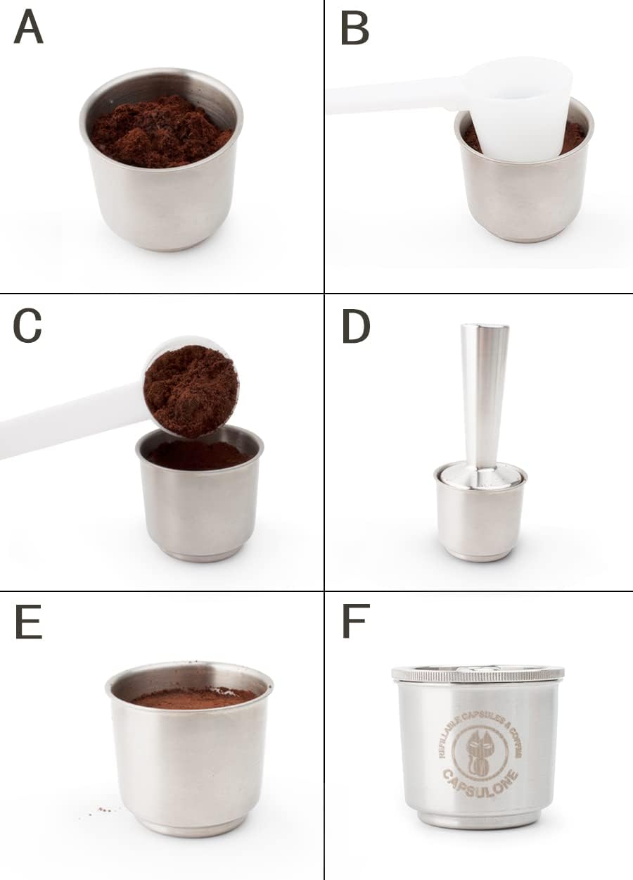 refillable coffee capsule reusable iperEspresso pod cup coffee filter fit for illy X1 X7 X9 Y1 Y3 Y5 Y9 machine Metal Stainless Steel