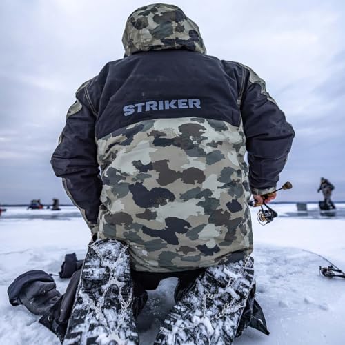 Image of Striker Men's Climate 3-in-1 Insulated, Waterproof Ice Fishing Jacket with Sureflote Flotation Technology