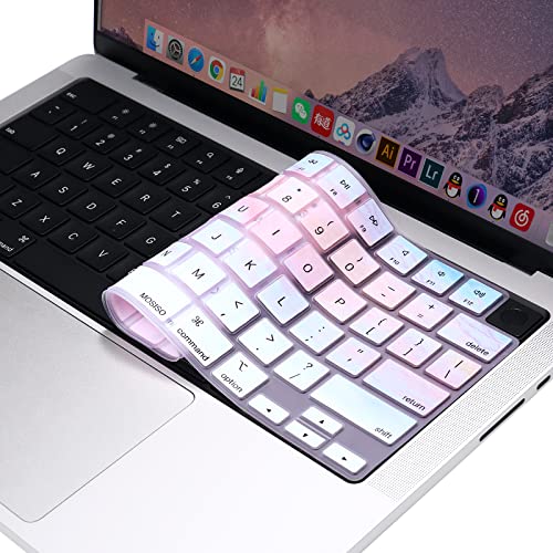 Mosiso MO-KC-NWST21-14PM-CCLOUDS-P015 Keyboard Cover Skin Compatible thumb #6