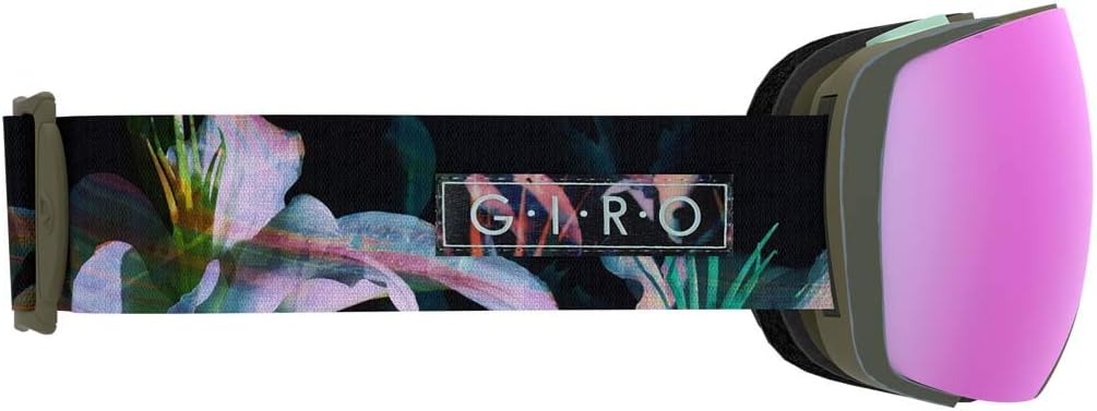 Giro Contact Ski Goggles - Snowboard Goggles for Men & Women- Magnetic Quick Change with 2 Vivid Lenses - Anti Fog Vent Tech Electric Petal Vivid Pink/Vivid Infrared