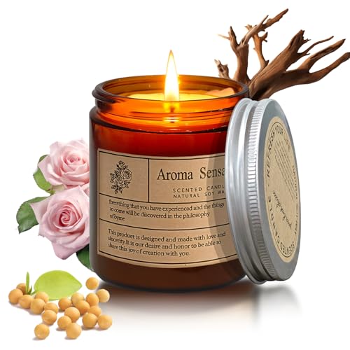 Scented Soy Wax Jar Candle Set for Women