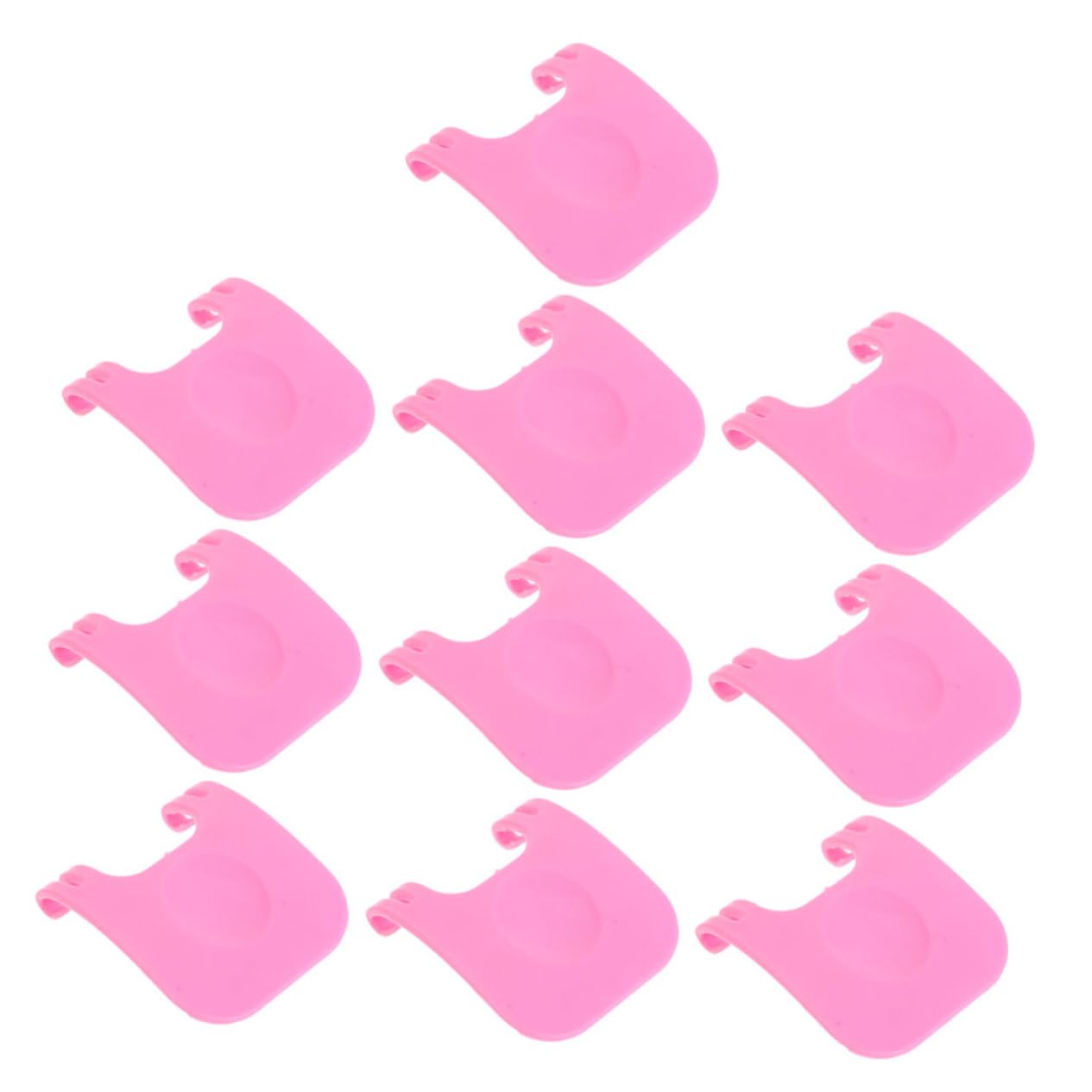 Toyvian Cage Fixing Tools 10pcs Plastic Cage Buckles Fastener Easy Installation for Rabbit Hamster Pet Carrier