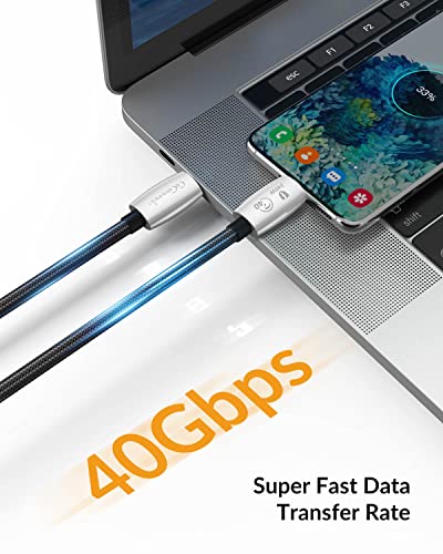 GiGimundo 240W USB-C Charge Cable, 0.5M USB C to USB C Data Cable 40Gbps, Type C Charger Fast Charging - Image 4