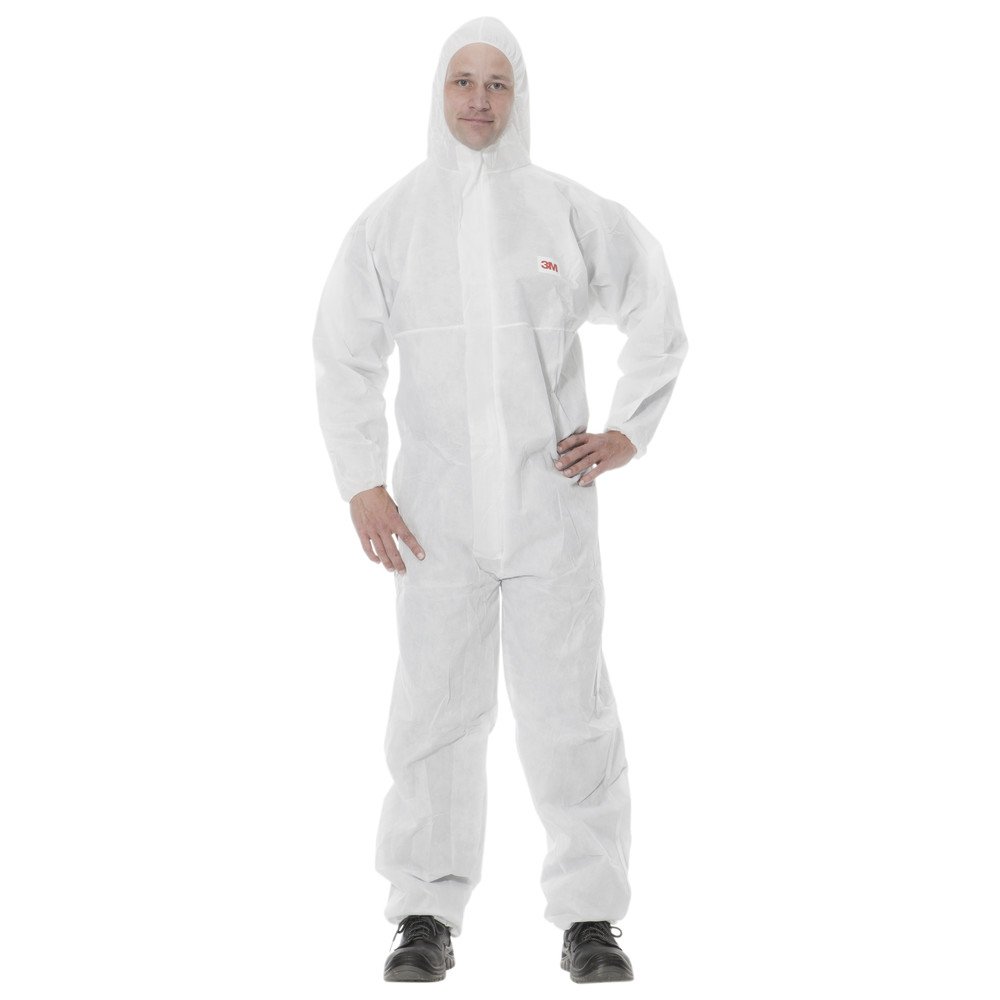 3M Protective Coverall, White, 4515-W-4XL