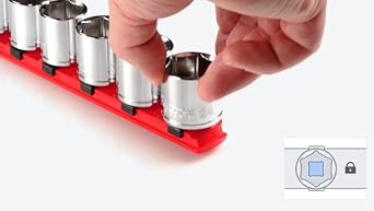 Amazon.com: TEKTON 1/4 in Drive Hex Bit Socket Set with Rail