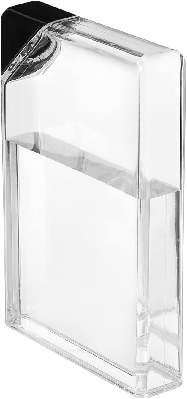 Flat Water Bottle Plastic Travel Flask Water Bottle Outdoor