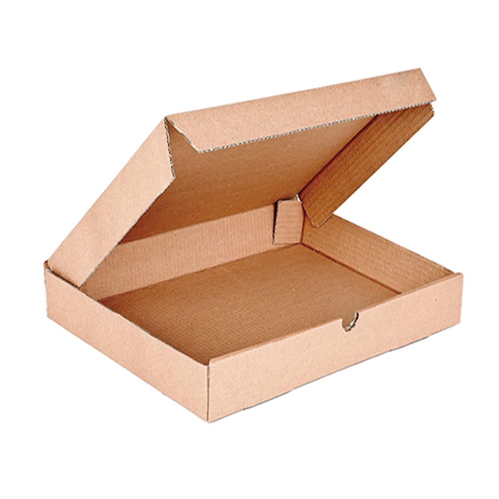 Propac z-boyfp26 caja troqueladas extrapiatte Avana, 26 x 26 x 5 cm, paquete de 50