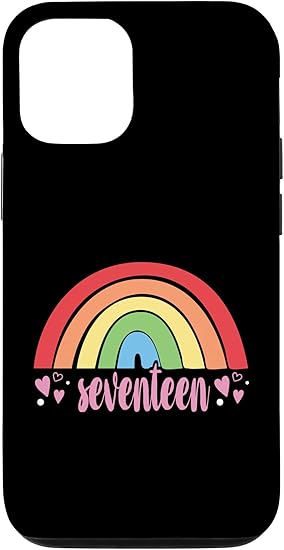 Amazon Iphone 12 12 Pro 17歳の誕生日ギフト レインボーファン 17歳の女の子 17 誕生日 スマホケース 家電 カメラ オンライン通販