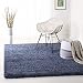 Safavieh California Premium Shag Collection SG151-7070 Navy Area Rug (3' x 5')
