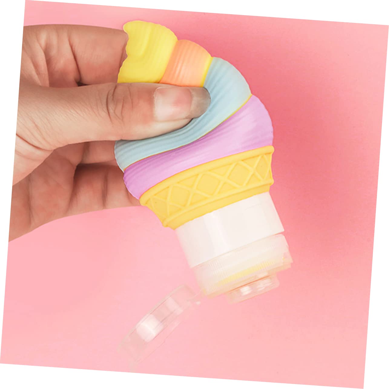 CALLARON 3 set Flacone Di Silice Flaconi Per Shampoo Da Viaggio Contenitori Per Liquidi Da Viaggio A Bocca Larga Flacone Da Viaggio Comprimibile Flaconi Da Viaggio A 3 pezzi * 3