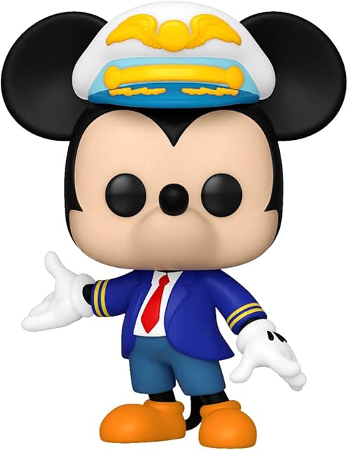 Funko POP Vinyl: Disney: Mickey Pilot (blue suit) - Exclusive to Amazon