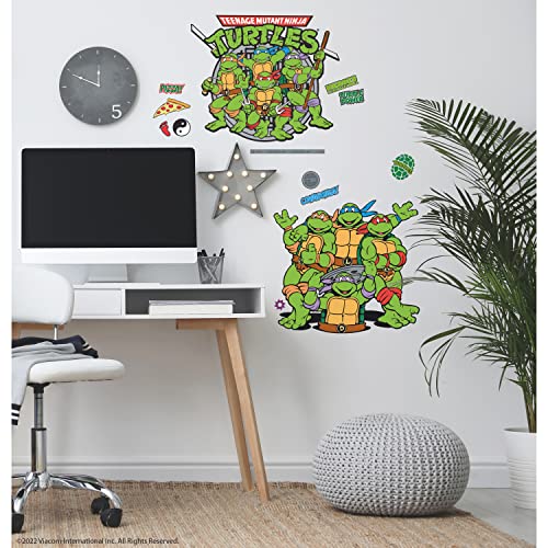 RoomMates Stickers muraux géants Tortues Ninja RMK5260GM
