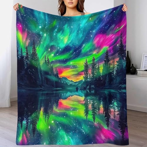 Couverture 3D jungle haut de gamme en microfibre douce