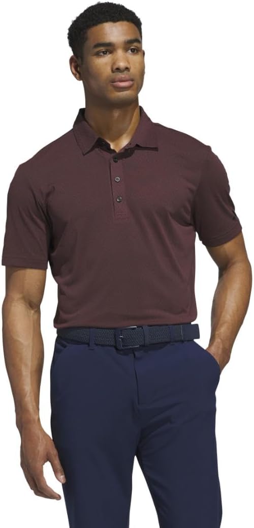 adidas Men's Ultimate365 Tour Texture Polo Shirt