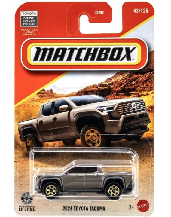Matchbox Toyota Tacoma 2024 en escala 1:64 miniatura 1