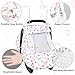 Pack of Baby Car Seat Cushion, Cover and Toddler Nap Mat, Double Layer Design, Ultra Soft Comfortable