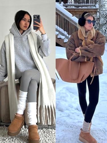 COOLOVER 2 Pack Leggings for Women - High Waisted Full Length Buttery Soft Yoga Pants for Workout Athletic Daily3