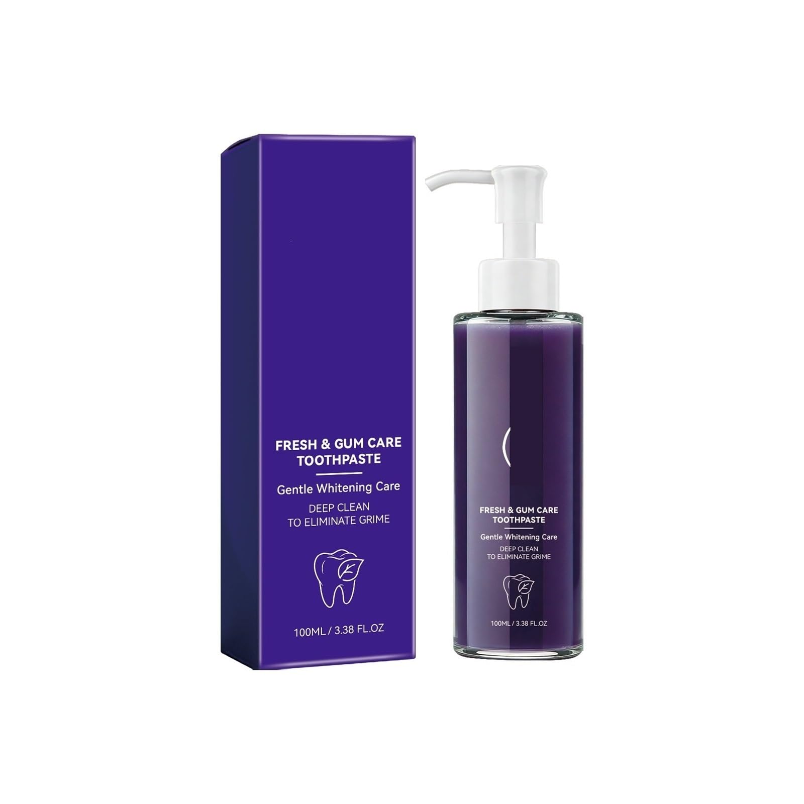 100 ml de pasta de dientes calmante for las encías | Textura de ungüento, reduce las molestias del cepillado, proporciona una limpieza dental básica.(3pcs)
