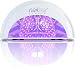 NailStar Professional LED Nail Dryer Nail Lamp for Gel Polish with 30sec, 60sec, 90sec and 30min Timers (White)