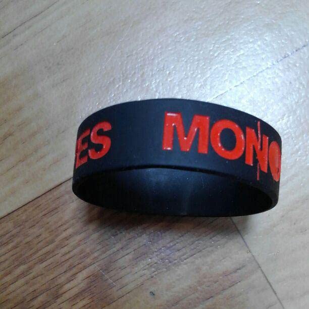 Amazon.co.jp: モノアイズ MONOEYES ラバーバンド ブラック