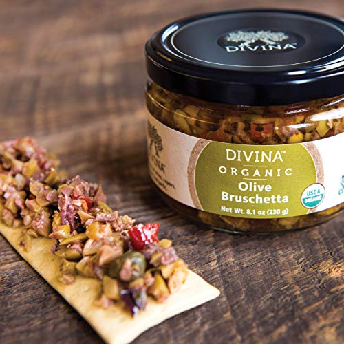 DIVINA Olive Bruschetta Spread, 8.1 oz