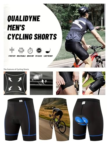 Calzas ciclismo hombre con bolsillos y acolchado 3D miniatura 7