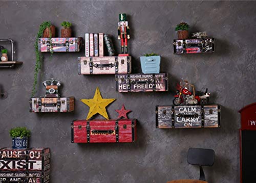 Estante de pared MU para almacenamiento industrial retro tipo caja