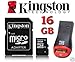 Produktbild Kingston 16 GB microSDHC Micro-SD-HC-Speicherkarte für TomTom Start 60, TomTom Start 20, TomTom GO 750, TomTom GO 600, TomTom GO 400, TomTom Via Live 125, TomTom Via 135, TomTom Via 130, TomTom GO 950, GPS TomTom GO 540 