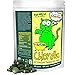 Organic Chlorella Raw Cat Food, Whole Food Topper and Natural Pet Supplement Snack. Treat the "Boss" of your house to the best feline nutrition on the planet. 100% Pure Chlorella Pyrensoidosa. Mega-Pack 1000 chewable tablets - Net Wt. 250g